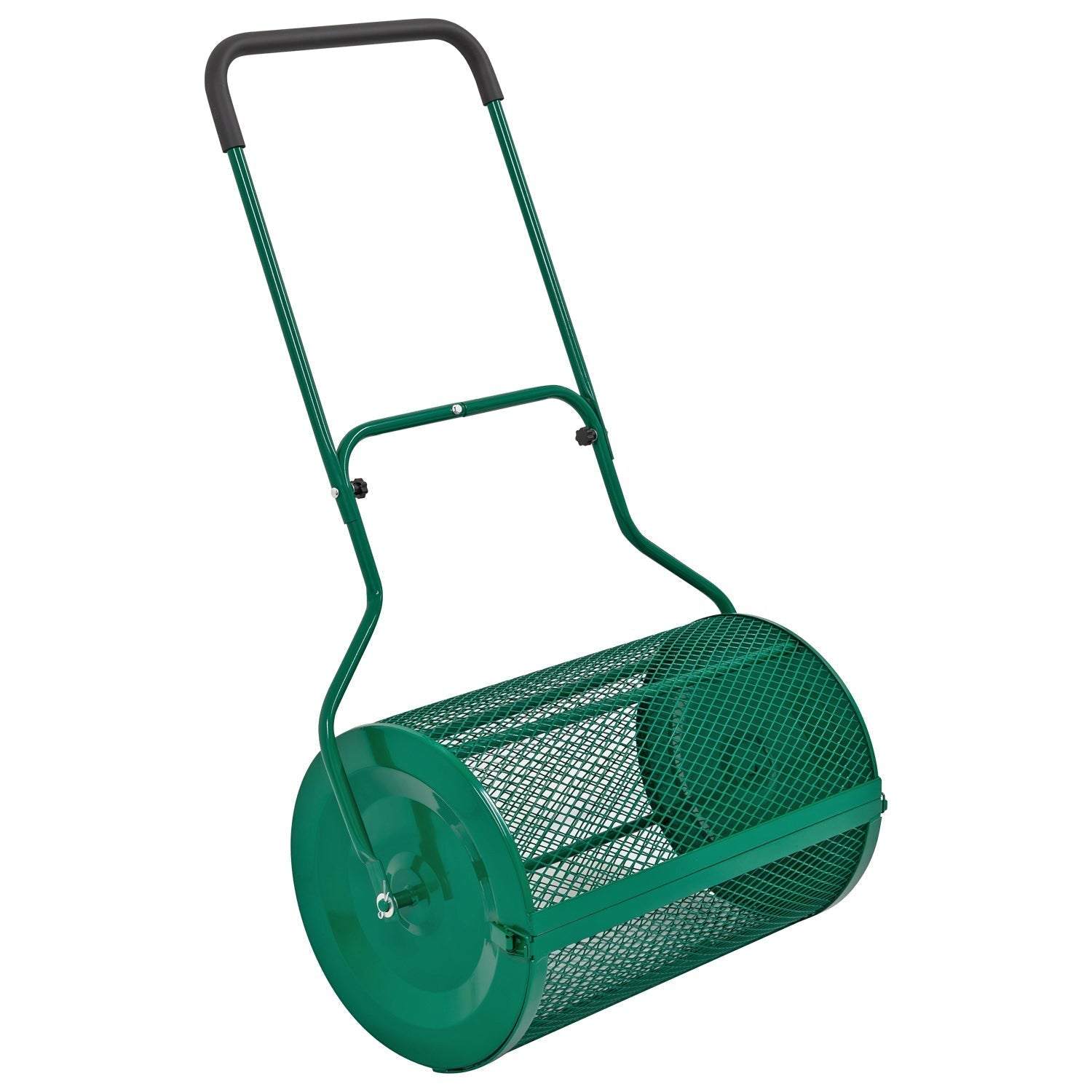 CMGardens 76L Lawn Compost Spreader Top Dress Soil/Fertiliser/Seed Heavy Duty Garden Roller